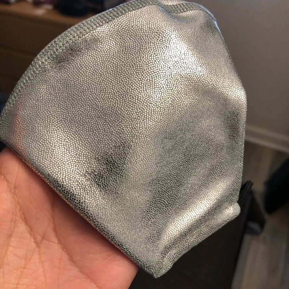 (3 for $15) Silver Reusable Mask